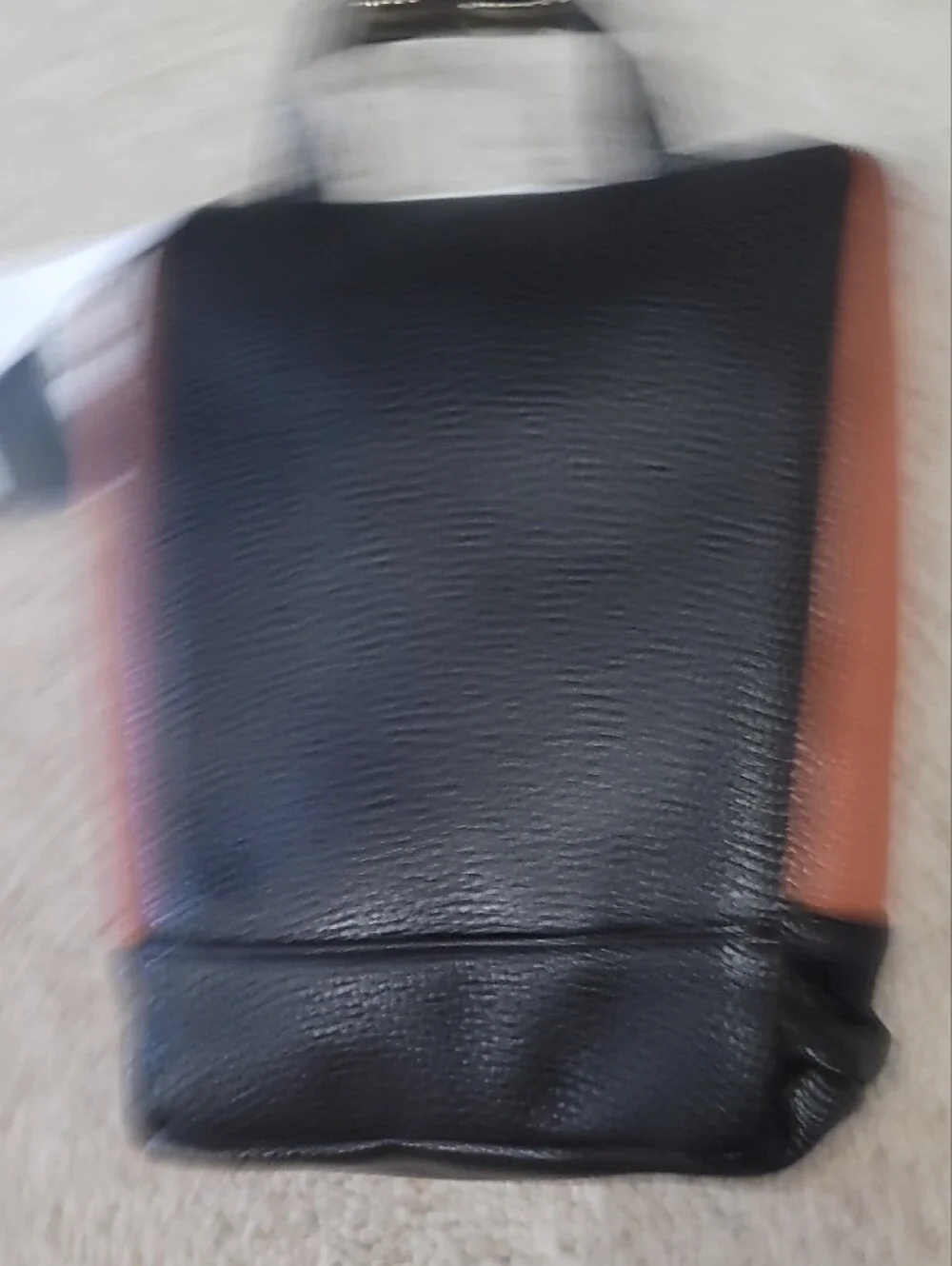 Itzy Ritzy Chill Like a Boss White, Brown & Black Herringbone Bottle Bag